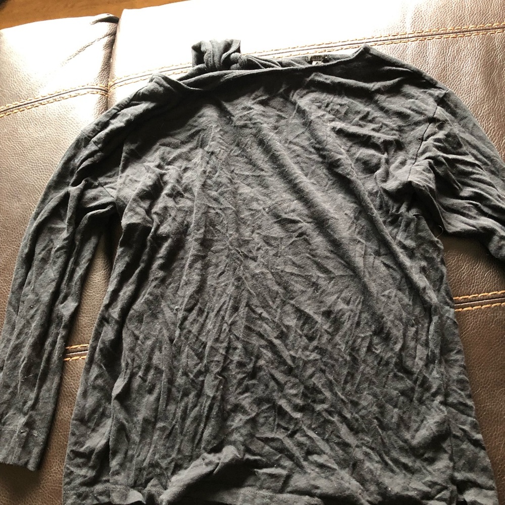 J Crew tie neck top
